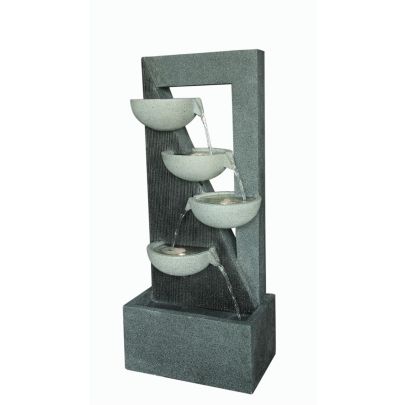Falmouth Pouring Bowls Contemporary Water Feature