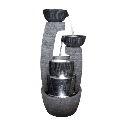 Woodgreen Pouring Bowls Contemporary Water Feature