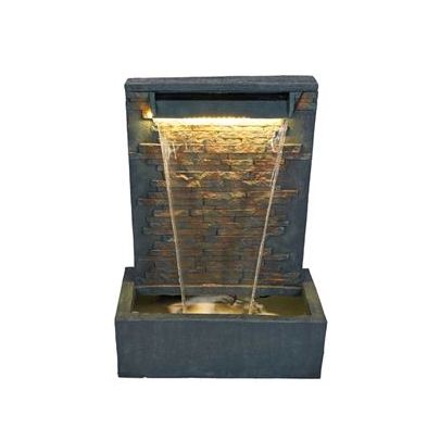 Reigate Brick Cascade Contemporary Water Feature