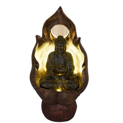 Fintona Lotus Buddha Solar Water Features