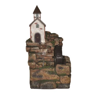 Catania Water Wheel Traditional Solar Water Feature