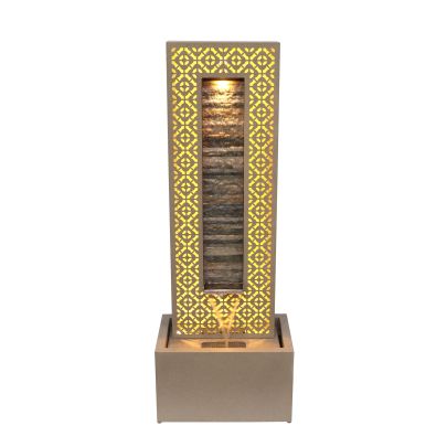 Granville Zinc Metal Solar Water Features