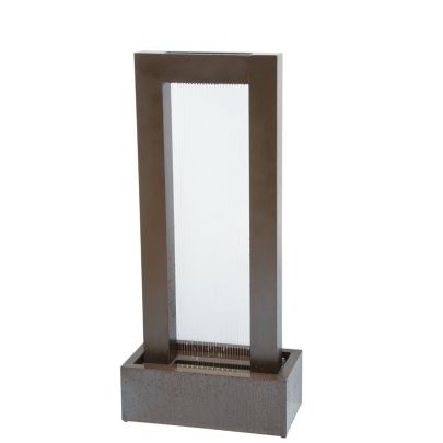 Woodlodge Rainfall Modern Metal Water Feature