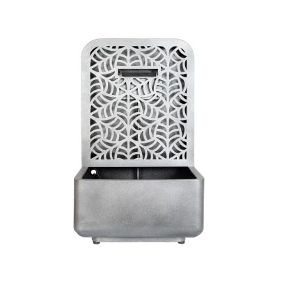 Rene Falls with Lights Modern Metal Water Feature