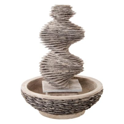 Woodlodge Spiral Modern Water Feature
