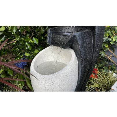 3 Flowing Vases Contemporary Water Feature