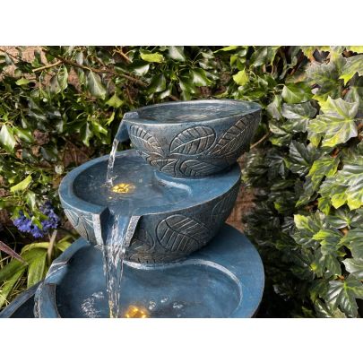 Golden Leaf Modern Water Feature