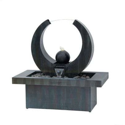 Woodlodge Waterleap Modern Metal Water Feature