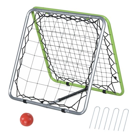 Kids Training Target Net Buy HOMCOM Football Training Net, Soccer Kickback Target Goal Both Side ...