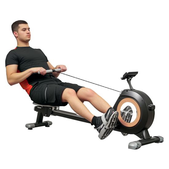 Sports Tech Rower Buy SPORTNOW Rowing Machine, 16 Level Magnetic Rower Machine with LCD ...