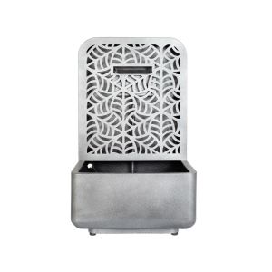 Rene Falls with Lights Modern Metal Water Feature