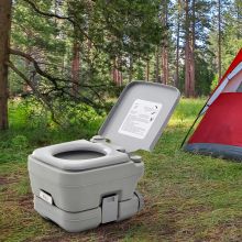  Portable Travel Toilet 10L Grey