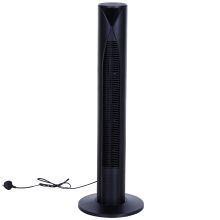 Our ABS Oscillating 3-Speed Settings Tower Fan w/ Remote Control Black