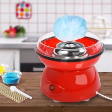  450W Non-Stick Stainless Steel Candyfloss Machine Red