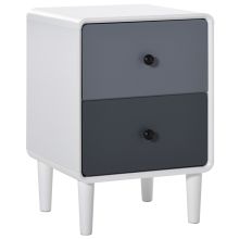  Nordic Side Cabinet Nightstand Organizer with Drawer for Bedroom, Living Room