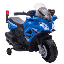  Kids 6V Electric Pedal Motorcycle Ride-On Toy Battery 18-48 months Blue