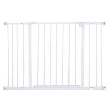  Pressure Fitted Pet Dog Safety Gate Metal Fence Extending 72-107cm Wide
