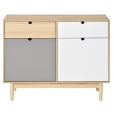  Sideboard Storage Cabinet Kitchen Cupboard with Drawers for Bedroom, Living Room