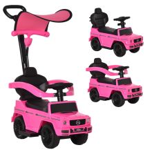  Benz G350 Ride-On Push Along Car Sliding Walker Floor Slider Stroller Toddler Vehicle, Pink