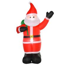  2.4m LED Polyester Santa Claus Christmas Inflatable