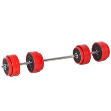  Adjustable 30KGS Barbell & Dumbbell Set Ergonomic Fitness Exercise in Home Gym