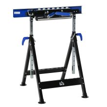  Multi-Function Workbench Ball Support Stand Roller Trestle, Height Adjustable