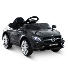 HOMCOM Kids Ride-On Car 6V Licensed Mercedes Benz-Black