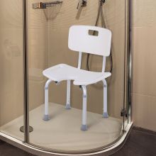  Aluminium-Alloy Mobility Aid Adjustable Shower Stool