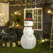  1.8m LED Polyester Outdoor Christmas Inflatable Snow Man