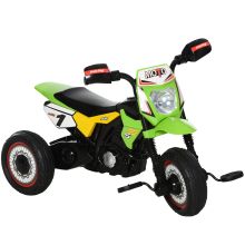  Toddlers 3-Wheel PP Ride On Pedal Trike Green