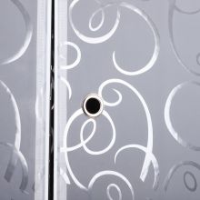  DIY Portable Wardrobe Closet, 111L x 47W x 183Hcm-Black/White
