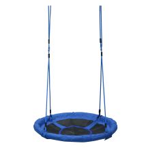  Kids Garden Swing Round Tree Spin, φ100cm-Blue