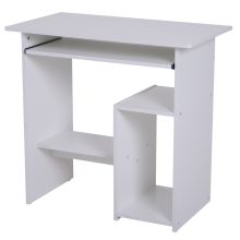  Computer Desk, 80Lx45Wx73.5H cm, Particle board-White 