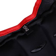  10kg Adjustable Exercise Workout Metal Sand Weight Vest Black/Red