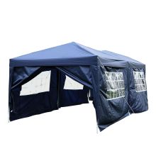 3 x 6m Garden Heavy Duty Water Resistant Pop Up Gazebo Marquee Party Tent Wedding Canopy Awning Blue