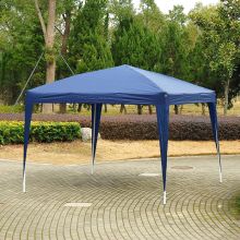 3 x 3 meter Garden Heavy Duty Pop Up Gazebo Marquee Party Tent Folding Wedding Canopy Blue