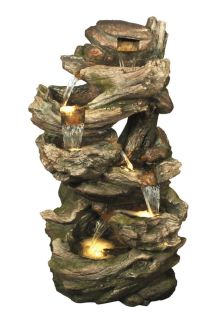 Large 6 Fall Woodland Water Feature