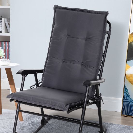 Outdoorlivinguk Polyester High Back, Garden Chair Cushions Uk