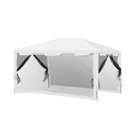 OutdoorlivingUK 4x3 m Waterproof Gazebo 