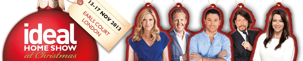 Ideal Home Show at Christmas