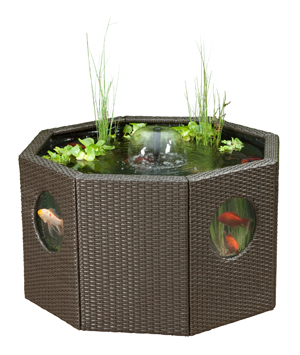 Rattan Fish Pond at Ideal Home